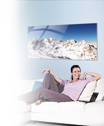 Acrylglas im Wohnzimmer
