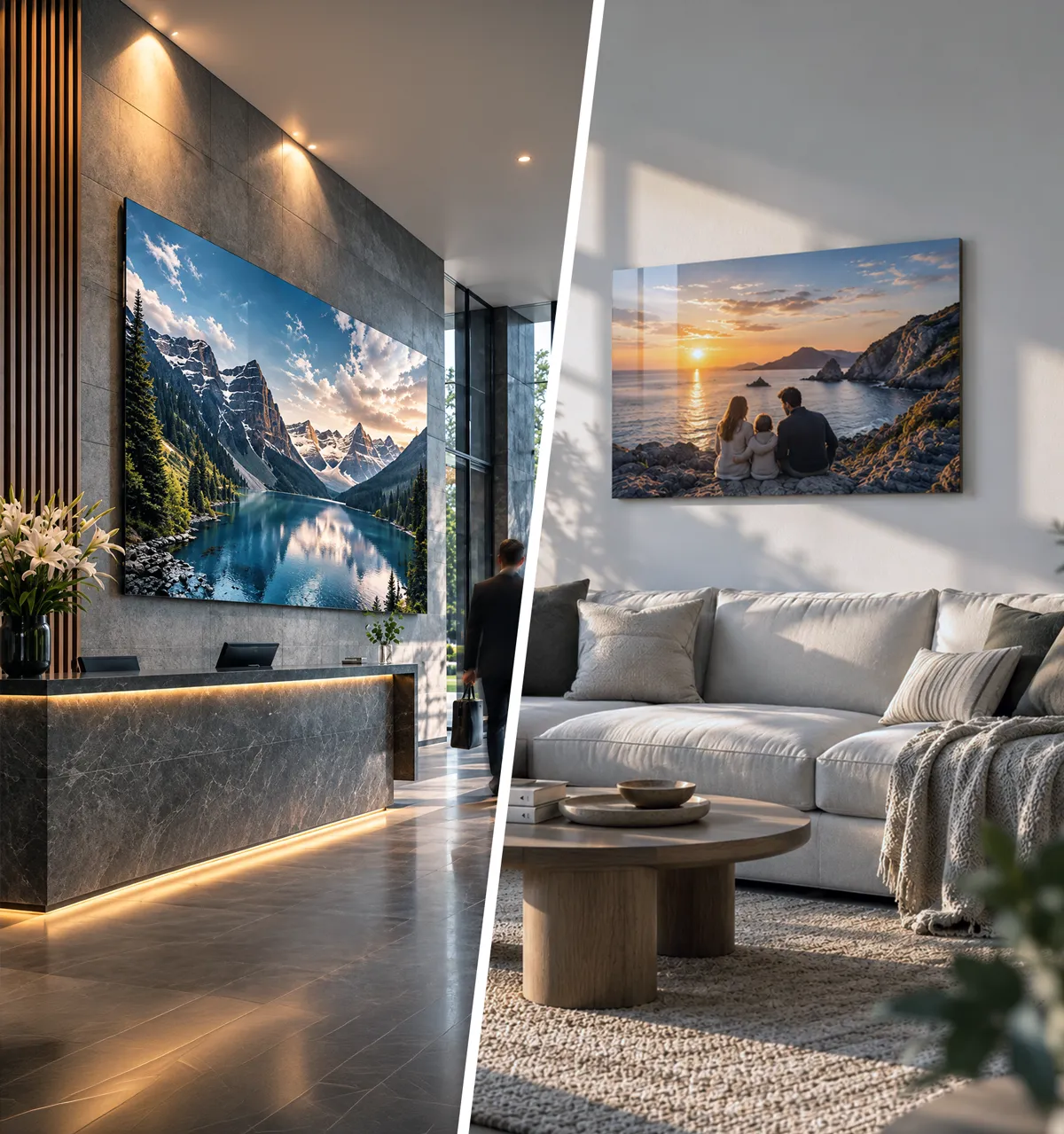 acrylglas wohnraum split 1