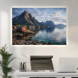 Foto auf Alu-Dibond für gewerbliche Nutzung und moderne Büroräume