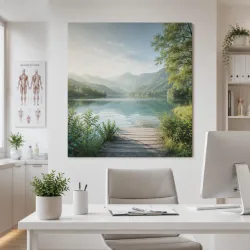 Foto auf Alu-Dibond für Praxen und Kliniken